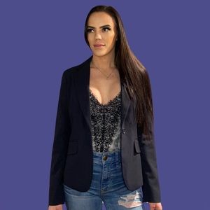 Blue pin striped New York & Company blazer